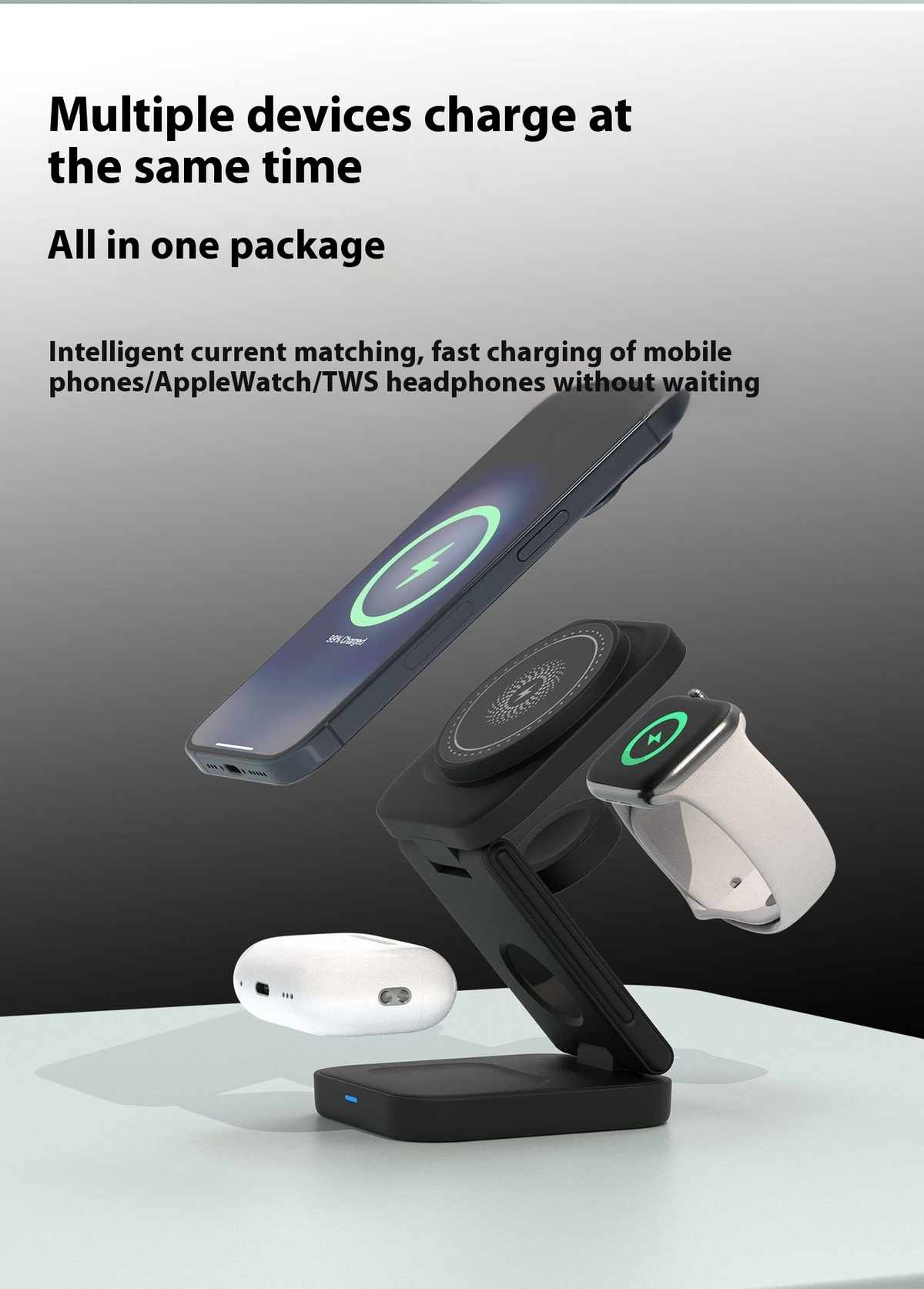 3 In 1 Foldable Wireless Charger
