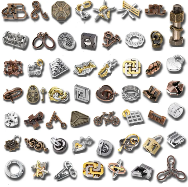 Brainy Locks Puzzle Set