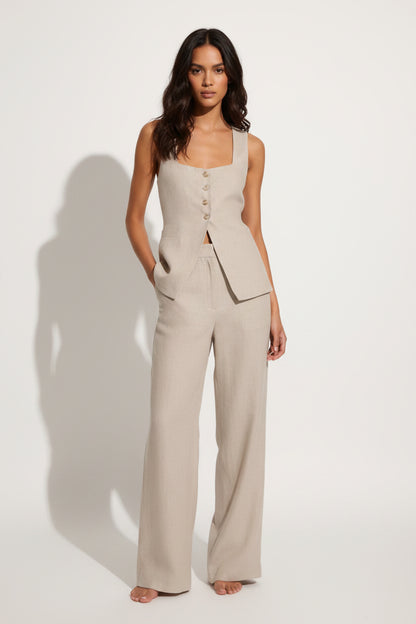 Women’s 2 Piece Waistcoat Vest and Long pants