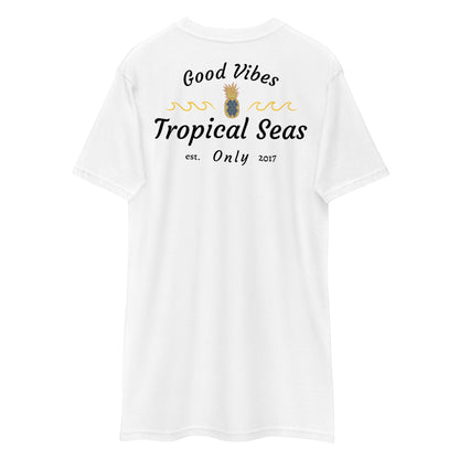 Mens Open Face Pineapple tee